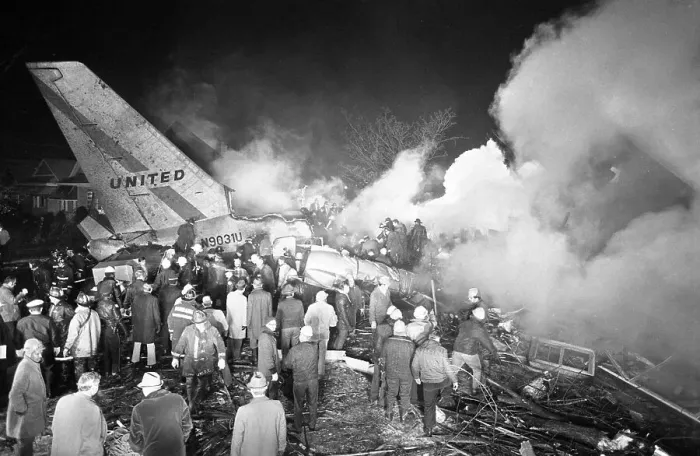 Framed Print : United Airlines Flight 553 Crash Framed Print : United Airlines Flight 553 Crash