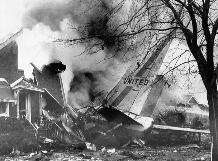 Framed Print : United Airlines Flight 553 Crash Framed Print : United Airlines Flight 553 Crash