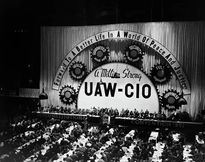 Framed Print : United Automobile Workers Convention Framed Print : United Automobile Workers Convention