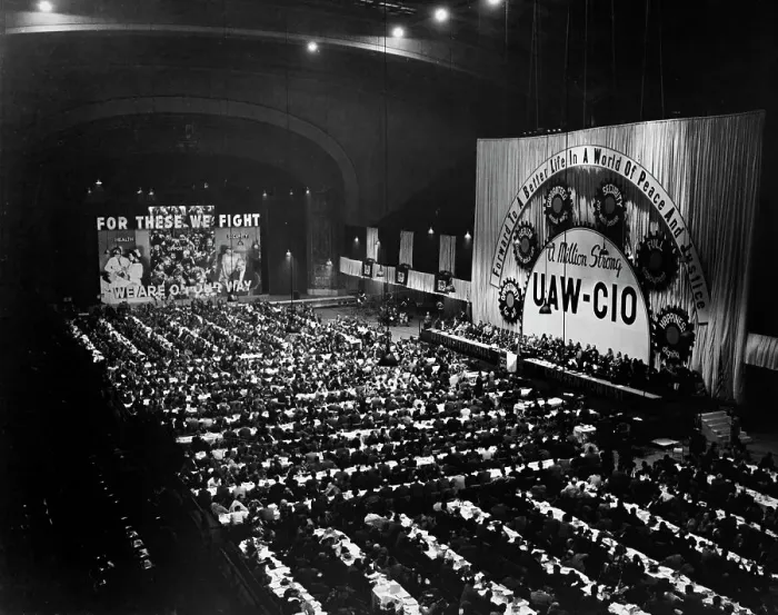 Framed Print : United Automobile Workers Convention Framed Print : United Automobile Workers Convention
