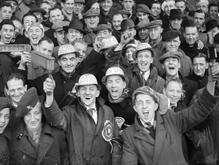 Framed Print : United Fans Framed Print : United Fans