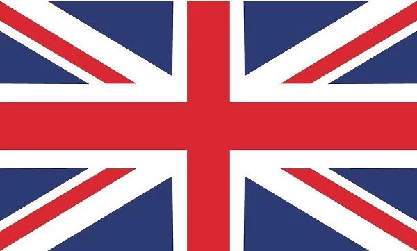 United Kingdom (Union Jack) Flag Illustration