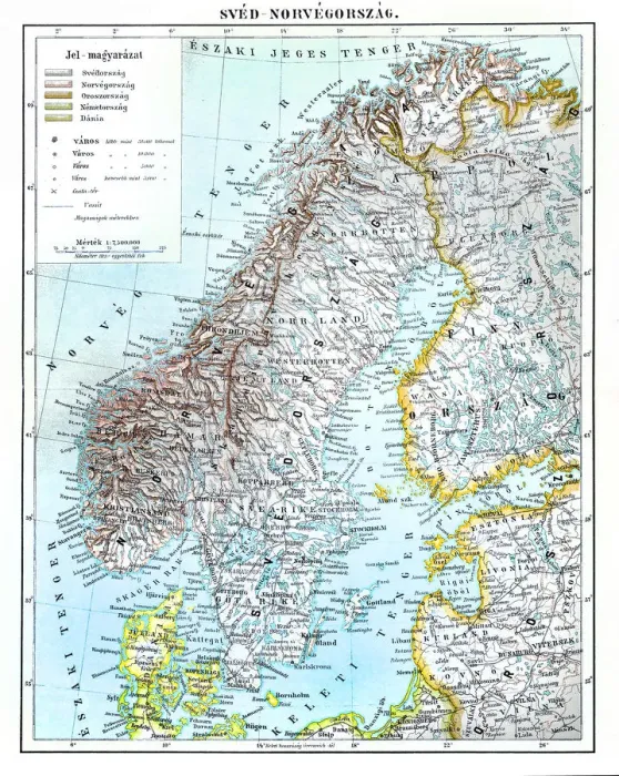 Framed Print : United Kingdoms of Sweden and Norway Framed Print : United Kingdoms of Sweden and Norway