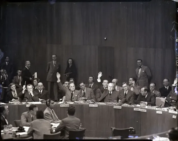 Framed Print : United Nations Debate Framed Print : United Nations Debate