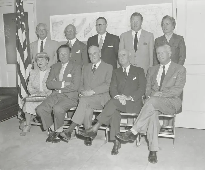 Framed Print : United States Delegates Framed Print : United States Delegates