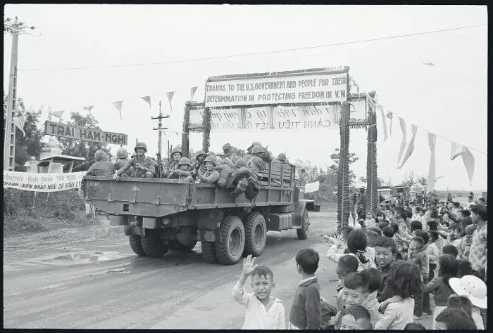 Framed Print : United States Marines Arriving at Da Nang Airbase Framed Print : United States Marines Arriving at Da Nang Airbase