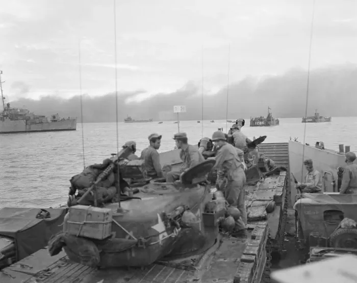 Framed Print : United States Marines During Mission at Inchon Framed Print : United States Marines During Mission at Inchon