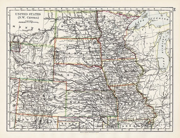 United States NW Central 1897