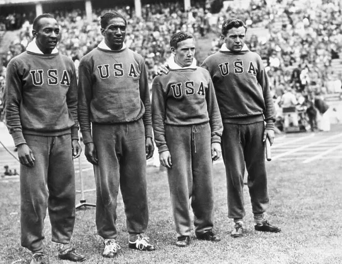 Framed Print : United States Olympic Relay Team Framed Print : United States Olympic Relay Team