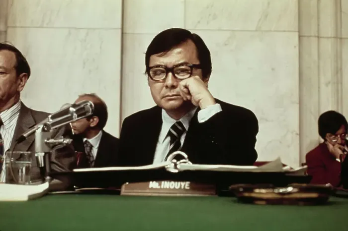 Framed Print : United States Senate Watergate Committee Hearing Framed Print : United States Senate Watergate Committee Hearing