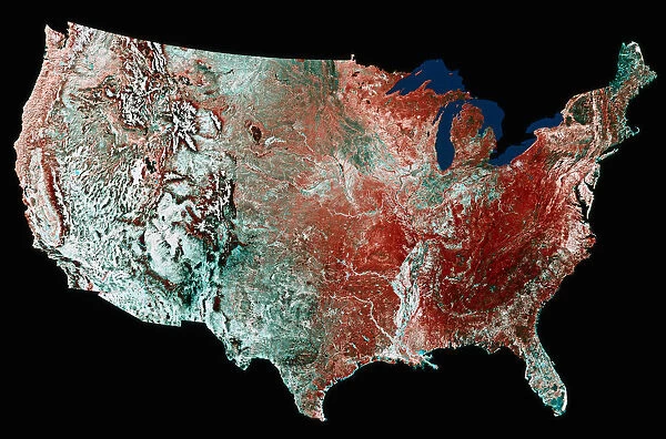 United States from Space