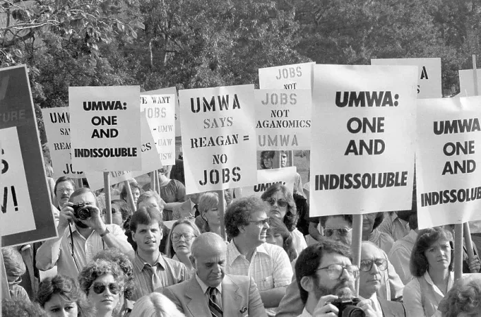 Framed Print : United Mine Workers at Protest Rally Framed Print : United Mine Workers at Protest Rally