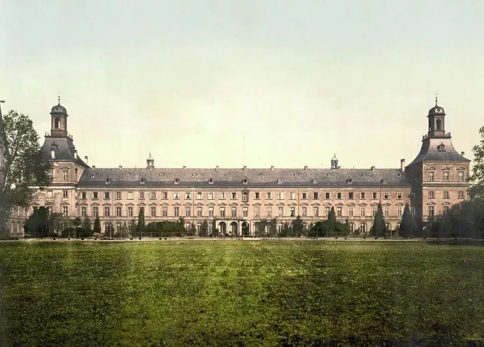 Framed Print : The University in Bonn, North Rhine-Westphalia, Germany, Historic, digitally restored reproduction of a photochromic print from the 1890s Framed Print : The University in Bonn, North Rhine-Westphalia, Germany, Historic, digitally restored reproduction of a photochromic print from the 1890s