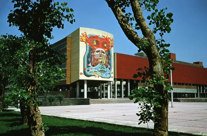 Framed Print : University City Campus of the Universidad Nacional Autonoma Framed Print : University City Campus of the Universidad Nacional Autonoma
