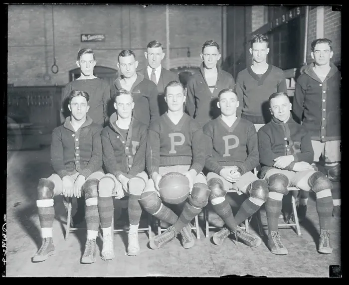 Framed Print : University of Pennsylvania Basketball Team Framed Print : University of Pennsylvania Basketball Team