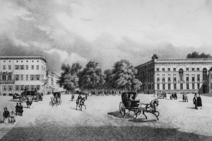 Framed Print : Unter Den Linden Framed Print : Unter Den Linden