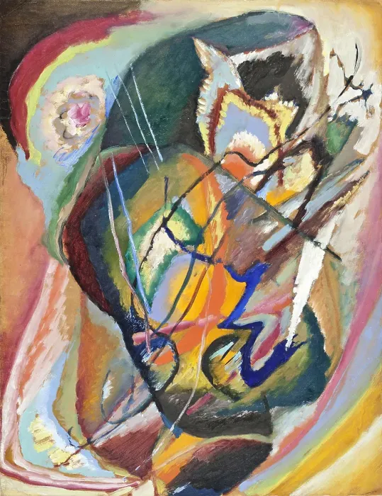Framed Print : Untitled Improvisation III, 1914 Framed Print : Untitled Improvisation III, 1914