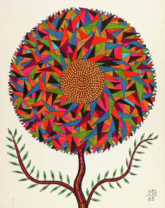 Framed Print : 'Untitled, by Mario De Biasi, from the 'Flowers' series, 1988, 20th Century, drawing' Framed Print : 'Untitled, by Mario De Biasi, from the 'Flowers' series, 1988, 20th Century, drawing'