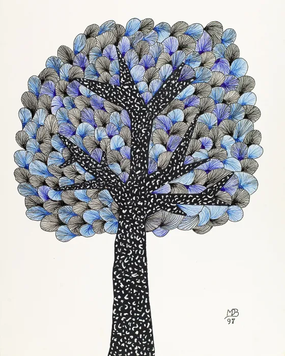 Framed Print : 'Untitled, by Mario De Biasi, from the 'Trees' Series, 1997, 20th Century, drawing' Framed Print : 'Untitled, by Mario De Biasi, from the 'Trees' Series, 1997, 20th Century, drawing'
