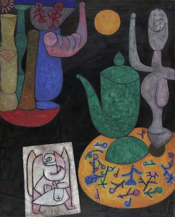 Framed Print : Untitled (The Last Still Life), 1940. Artist: Klee, Paul (1879-1940) Framed Print : Untitled (The Last Still Life), 1940. Artist: Klee, Paul (1879-1940)