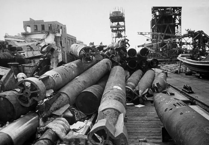 Framed Print : Unused Torpedoes