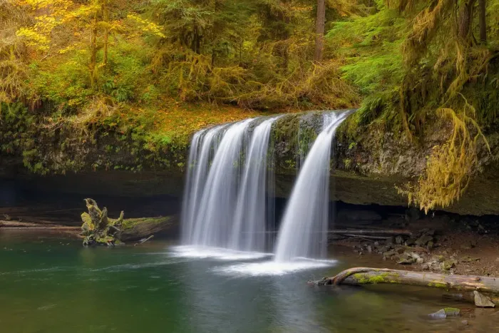 Framed Print : Upper Butte Creek Falls Framed Print : Upper Butte Creek Falls