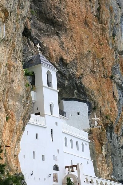 Upper church of Ostrog Monastery, Montenegro