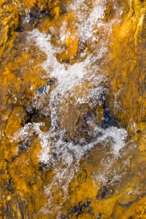 Framed Print : Upper Geyser Basin Yellowstone National Park