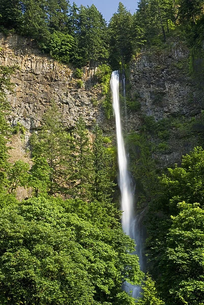 The Upper Multnomah Waterfall