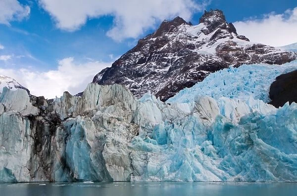 Upsala Glacier and Lago Argentino in Argentina