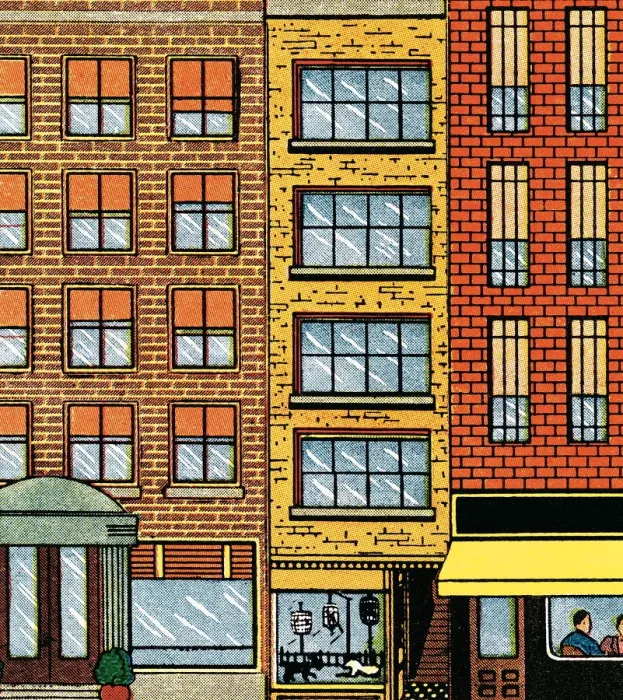 Framed Print : Urban building Framed Print : Urban building