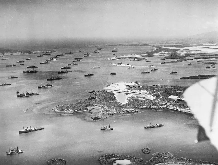 Framed Print : U.S. Fleet in Guantanamo Bay