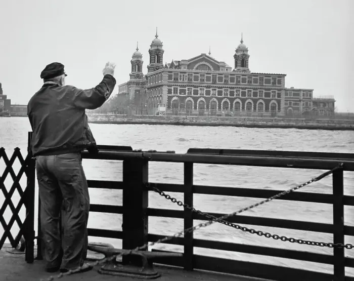 Framed Print : U.S. Immigration Employee Waves Goodbye Framed Print : U.S. Immigration Employee Waves Goodbye