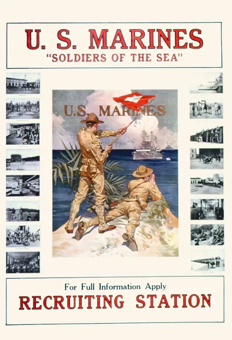 Framed Print : U.S. Marines Soldiers of the Sea - Signals Framed Print : U.S. Marines Soldiers of the Sea - Signals