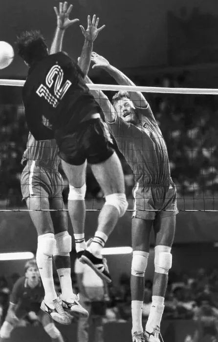 Framed Print : U.S. Men's Volleyball Versus Brazil Framed Print : U.S. Men's Volleyball Versus Brazil