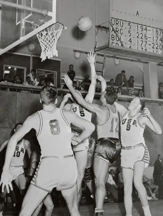 Framed Print : U.S. Olympic Basketball Team Playing Brazil Framed Print : U.S. Olympic Basketball Team Playing Brazil