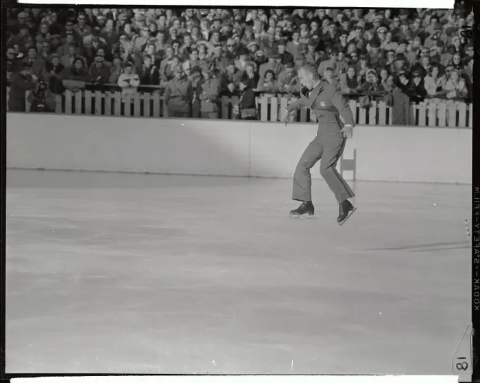 Framed Print : U.S. Olympic Figure Skater David Jenkins Framed Print : U.S. Olympic Figure Skater David Jenkins