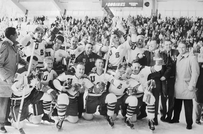 Framed Print : U.S Olympic Hockey Team Framed Print : U.S Olympic Hockey Team