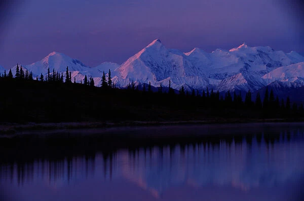 USA, Alaska, Denali National Park, Alaskan Range