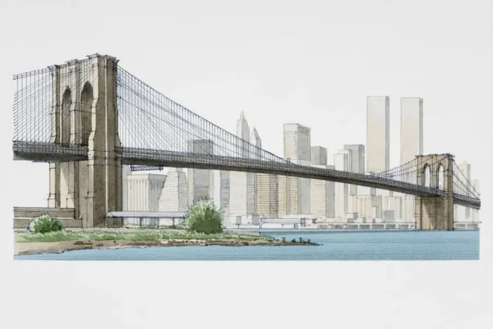 Framed Print : USA, New York, Brooklyn Bridge Framed Print : USA, New York, Brooklyn Bridge