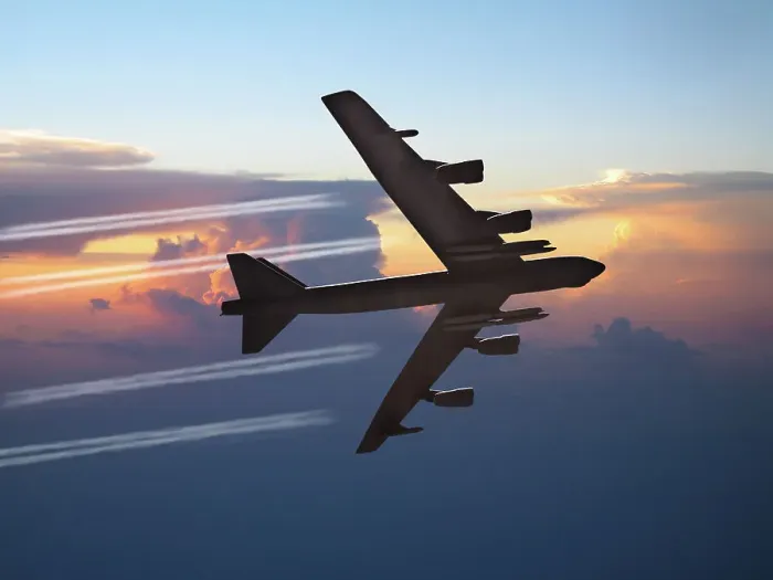 Framed Print : A USAF B-52H Stratofortress carrying AGM-86 Air Launched Cruise Missiles (ALCM) Framed Print : A USAF B-52H Stratofortress carrying AGM-86 Air Launched Cruise Missiles (ALCM)