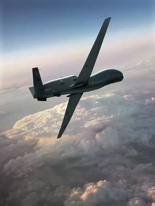 Framed Print : USAF Northrop Grumman RQ-4B Global Hawk UAV Framed Print : USAF Northrop Grumman RQ-4B Global Hawk UAV