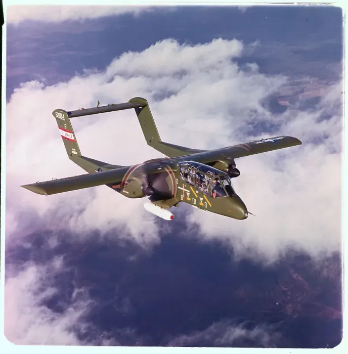 Framed Print : USAF OV10A Airplane Framed Print : USAF OV10A Airplane