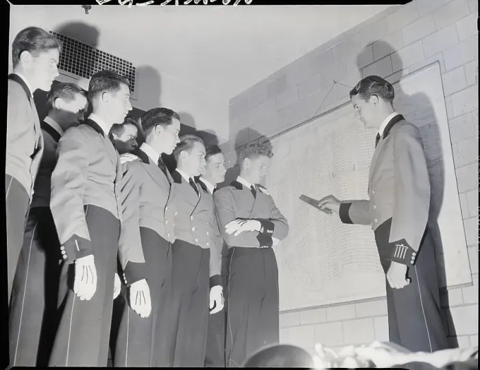 Framed Print : Ushers Being Trained In Radio City Music Framed Print : Ushers Being Trained In Radio City Music