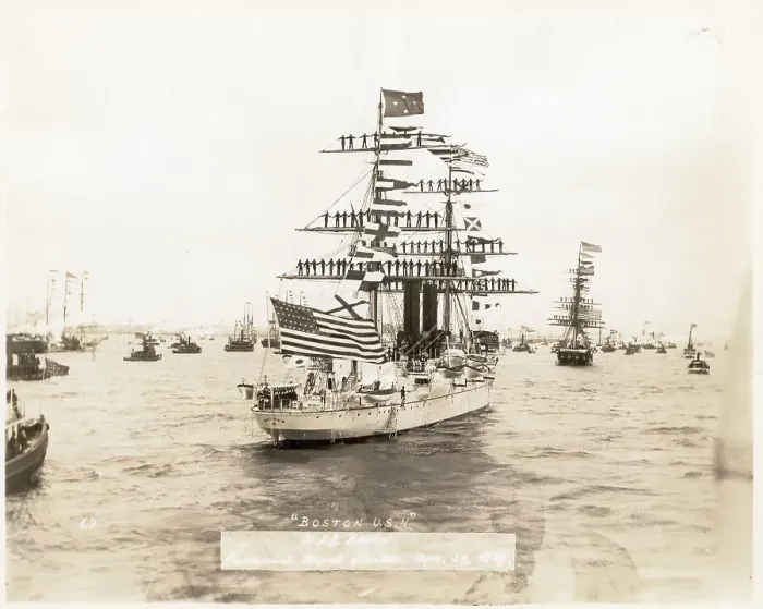 Framed Print : The Uss Boston In The Water; Ships; Phot Framed Print : The Uss Boston In The Water; Ships; Phot