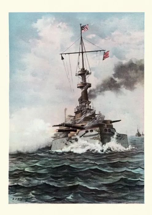 Framed Print : USS Indiana (BB-1), United States Navy battleship, 19th century warship Framed Print : USS Indiana (BB-1), United States Navy battleship, 19th century warship