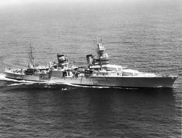 Framed Print : The USS Indianapolis At Sea, 1935 Framed Print : The USS Indianapolis At Sea, 1935