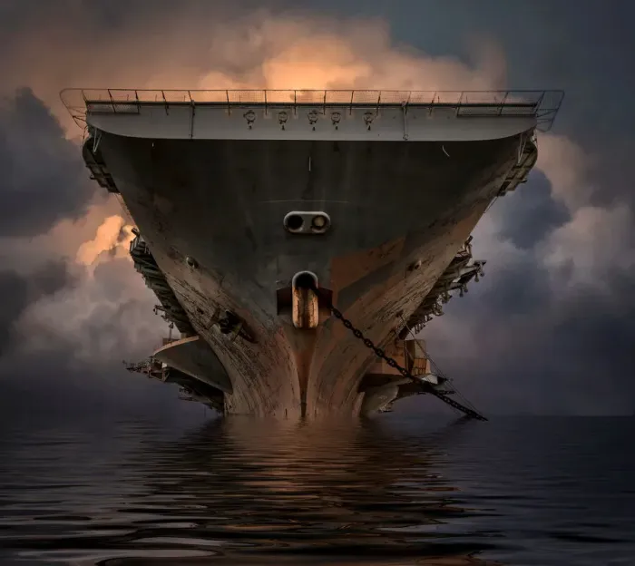 Framed Print : USS John F Kennedy