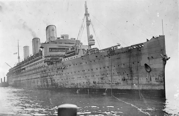 Framed Print : USS Leviathan