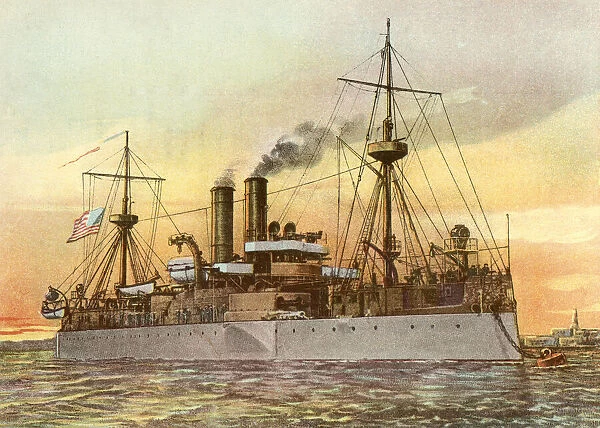USS Maine From 1899